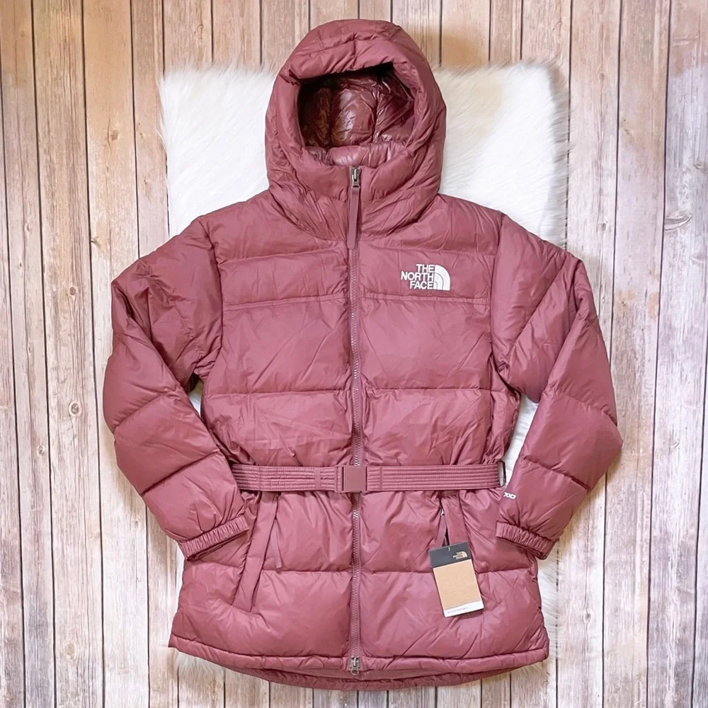 The North Face Women’s Nuptse Belted Mid Jacket - Picture 2 of 10